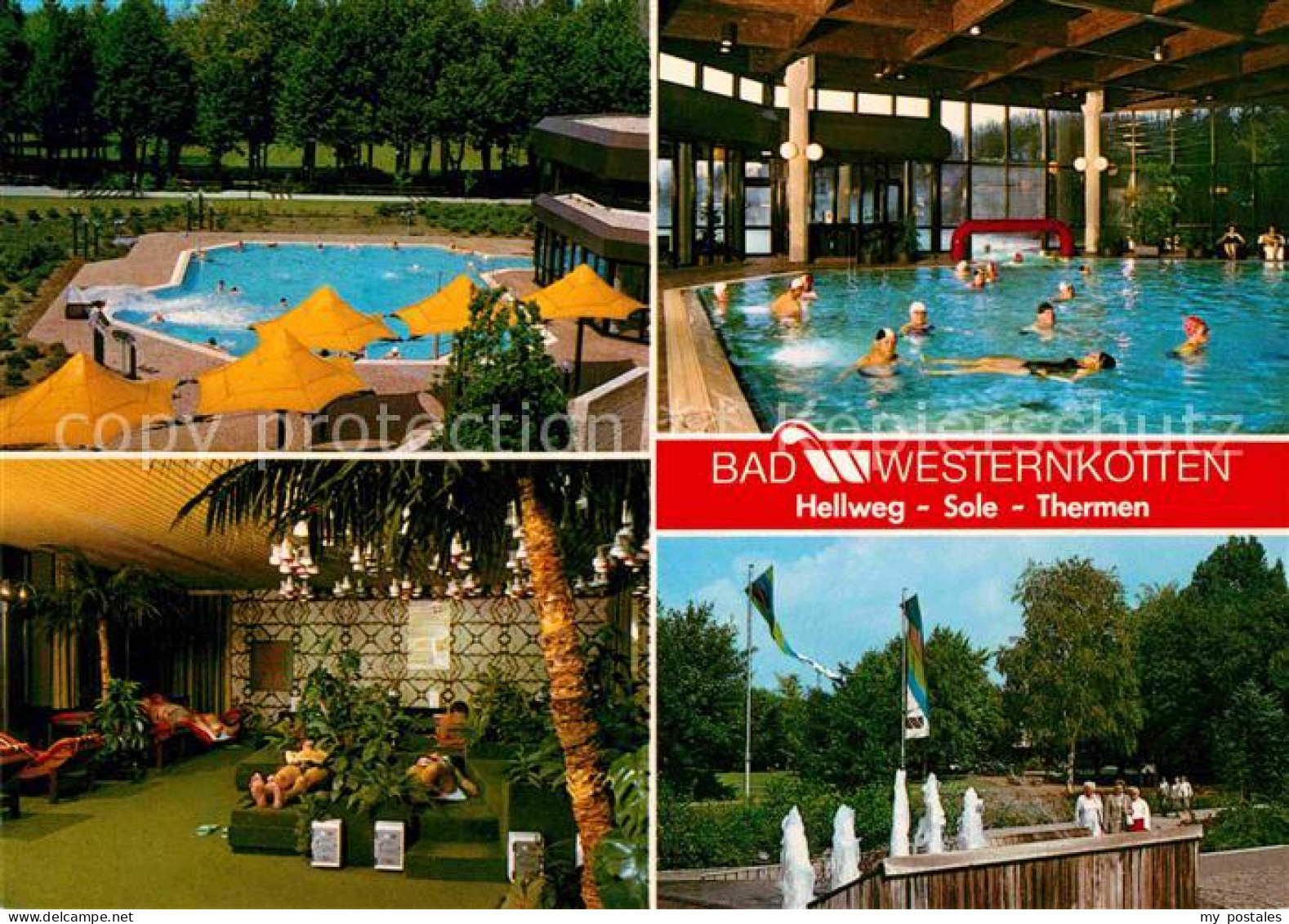 72714604 Bad Westernkotten Heilbad Hellweg Sole Thermen Thermalbad Park Bad West - Sonstige & Ohne Zuordnung