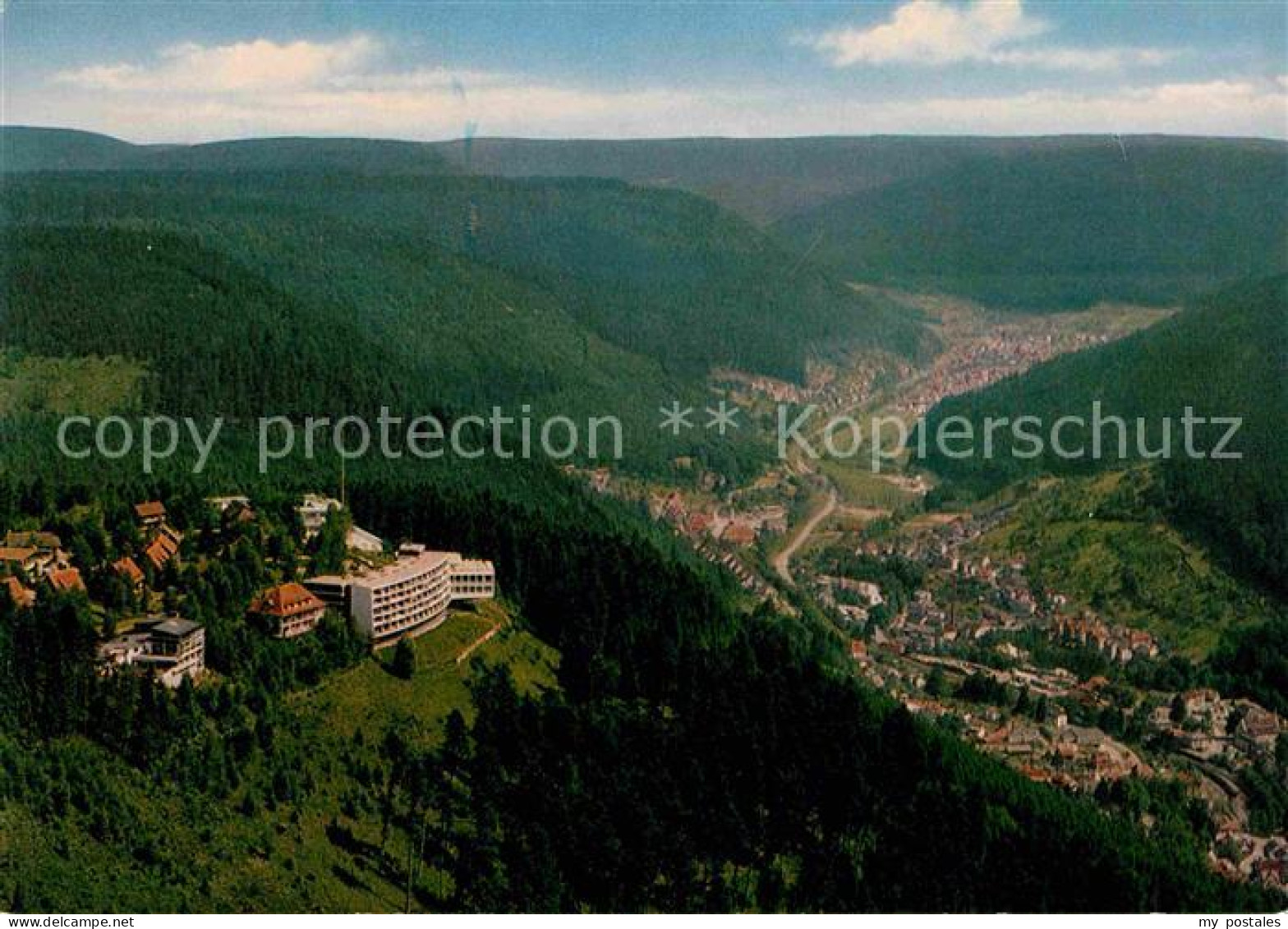 72714594 Bad Wildbad Staatsbad Im Schwarzwald Fliegeraufnahme Bad Wildbad - Other & Unclassified