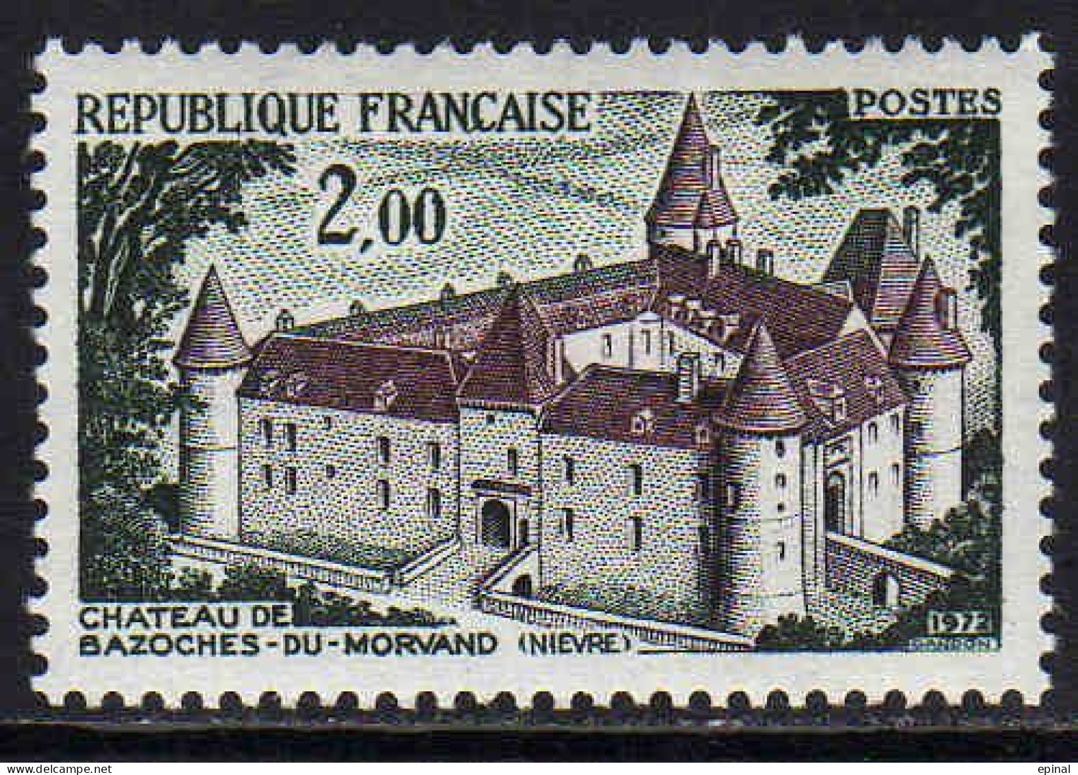 FRANCE : N° 1726 ** (Château De Bazoches-du-Morvand) - PRIX FIXE - - Nuovi