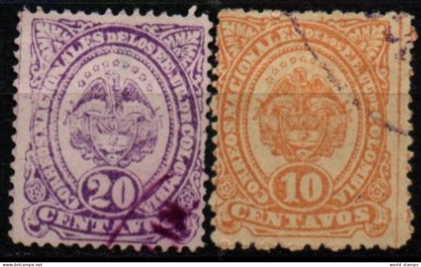 COLOMBIE 1883-9 O - Colombie