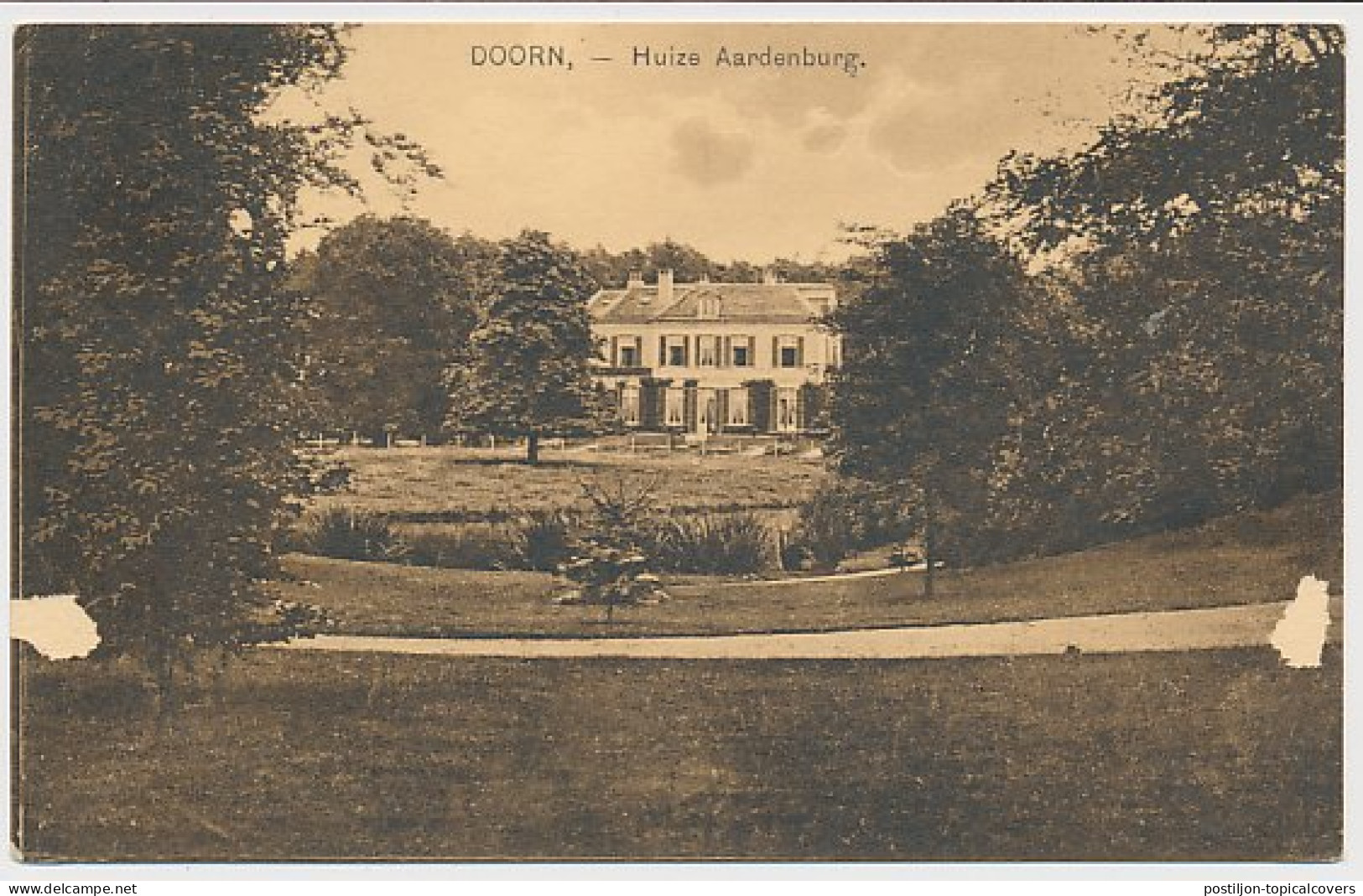 Treinblokstempel : Arnhem - Zeist B 1925 ( Doorn ) - Unclassified