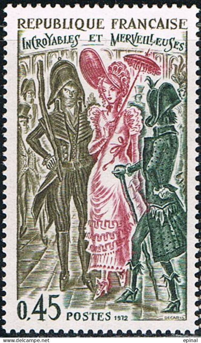 FRANCE : N° 1729 ** (Incroyables Et Merveilleuses) - PRIX FIXE - - Unused Stamps