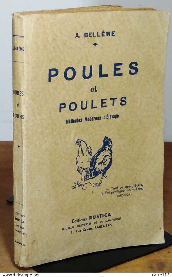 BELLEME - POULES ET POULETS - 1901-1940