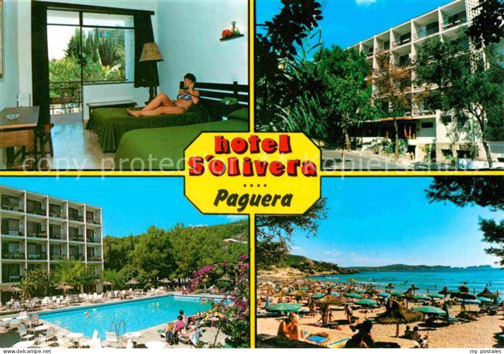 72714571 Paguera Mallorca Islas Baleares Hotel S Olivera Swimming Pool Strand - Sonstige & Ohne Zuordnung