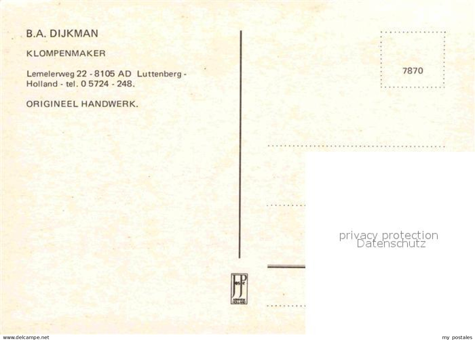 72714569 Luttenberg Klompenmaker Luttenberg - Other & Unclassified