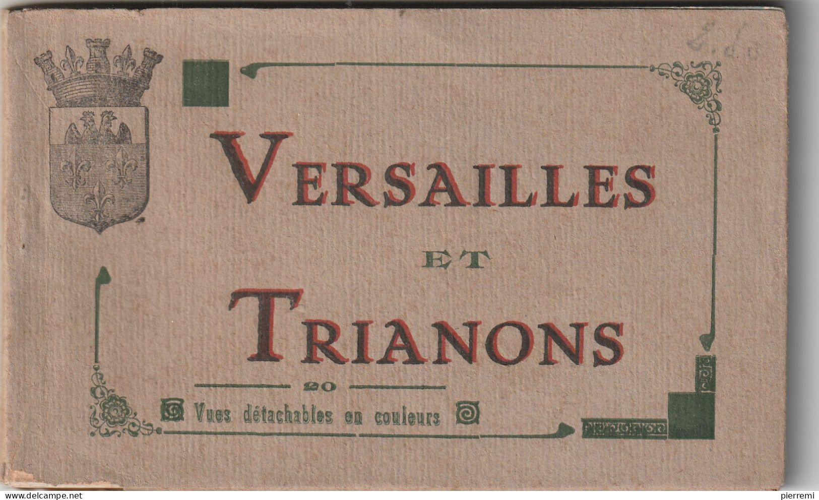 Versailles Et Trianons  Carnet De 20 Cartes  Cpa - Schlösser