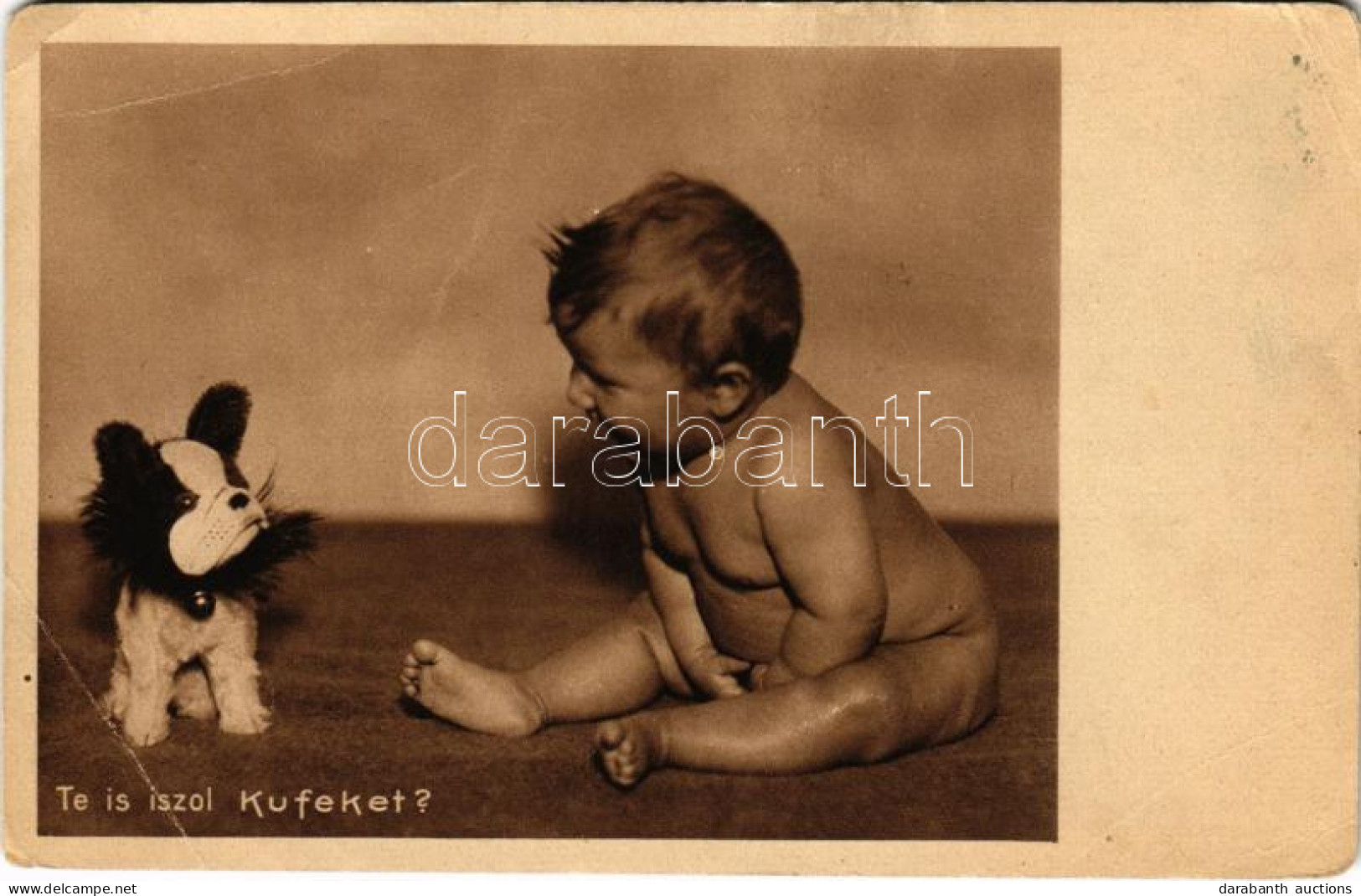 ** T3 Te Is Iszol Kufeket? Csecsemő Tápszer Reklám / Infant Formula Advertisement Postcard (EB) - Unclassified