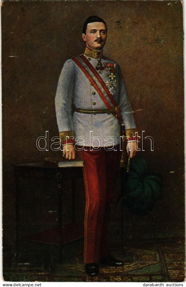 * T3 1916 IV. Károly / Kaiser Karl / Charles I Of Austria + "IV. Károly Király Koronázása Napján Budapest 1916. Dec. 30. - Ohne Zuordnung
