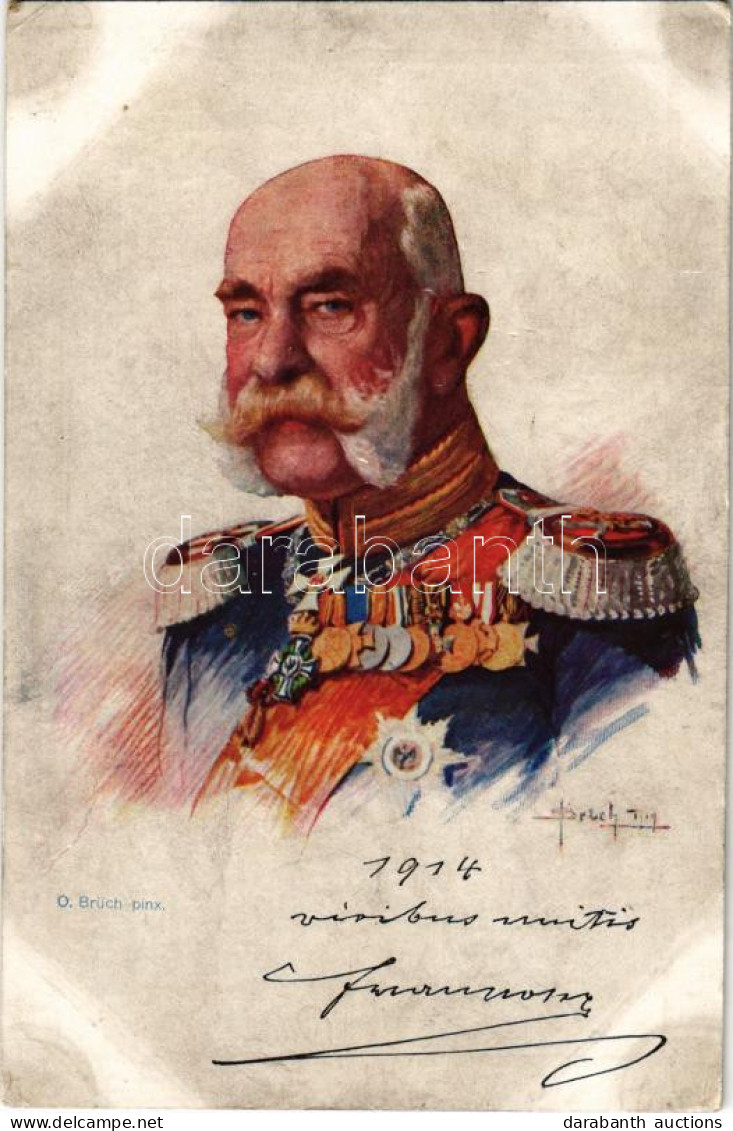 ** T3 Kaiser Franz Josef I. Dem K.u.k. Kriegsfürsorgeamt Gewidmet / I. Ferenc József / Emperor Franz Joseph I Of Austria - Ohne Zuordnung