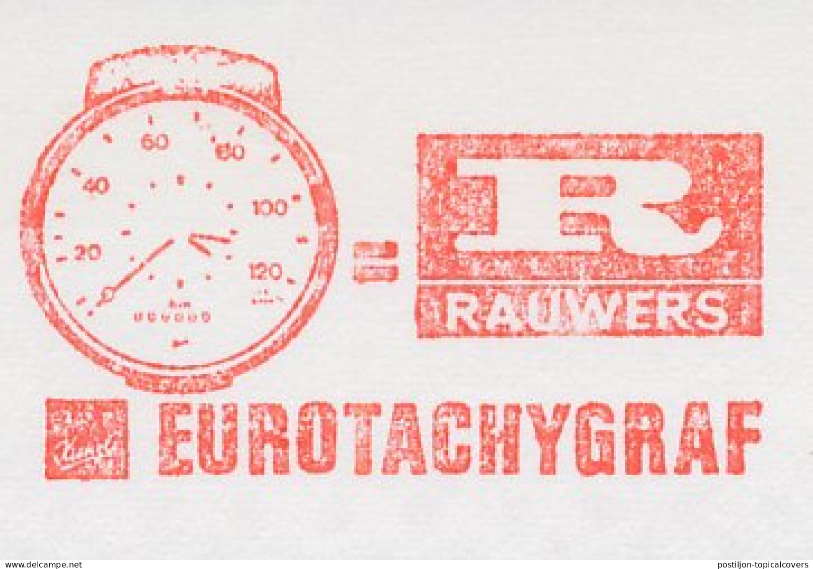 Meter Cut Belgium 1987 Tachograph - Autres & Non Classés