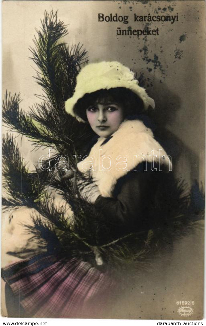 T2 1917 Boldog Karácsonyi ünnepeket! / Christmas Greeting. Amag 61592/5. - Unclassified