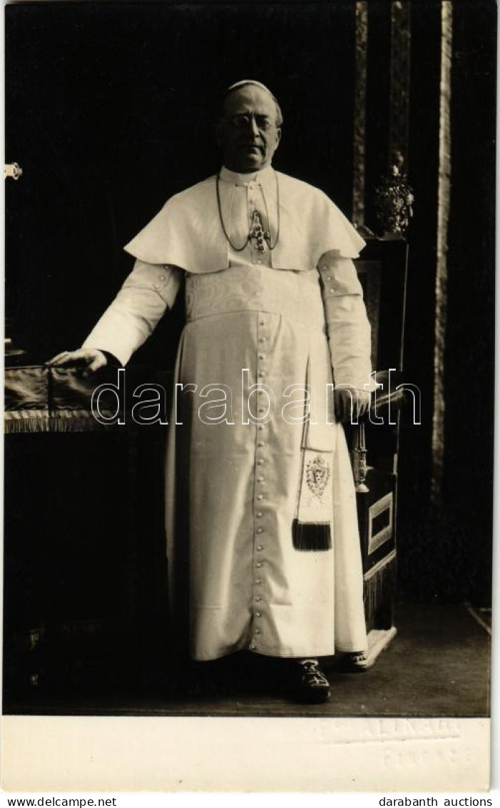 * T2 XI. Piusz Pápa / S.S. Pio XI / Pope Pius XI. Alinari (Firenze) Photo - Ohne Zuordnung