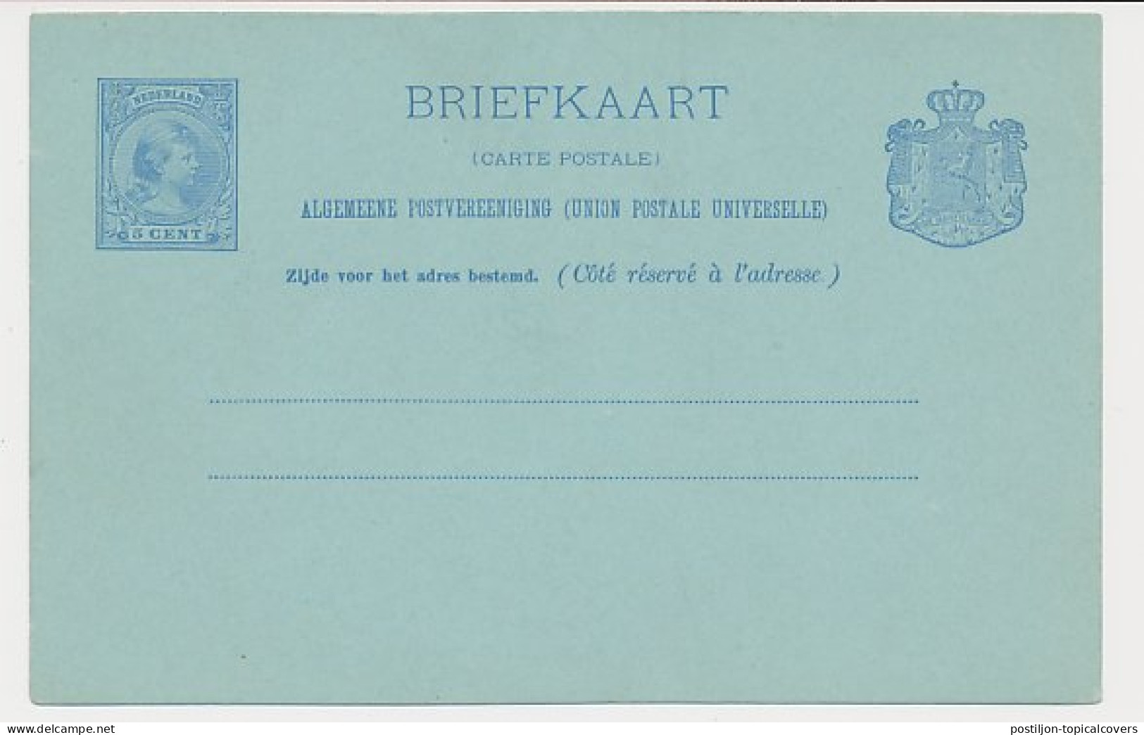 Briefkaart G. 29 - Interi Postali