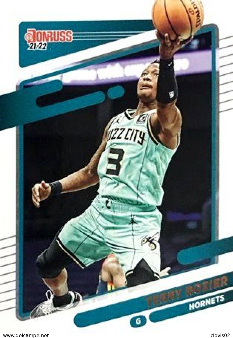 138 Terry Rozier - Charlotte Hornets - Carte Panini NBA Donruss 2021-2022 - Sonstige & Ohne Zuordnung