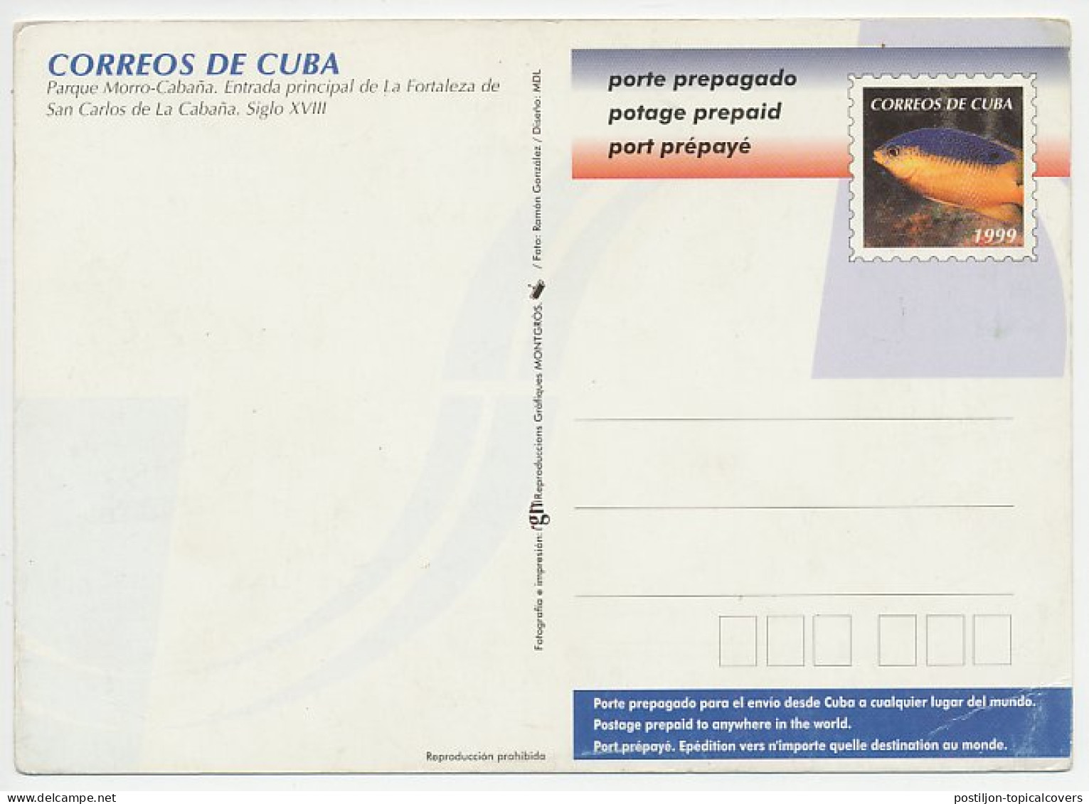 Postal Stationery Cuba 1999 Horse - Coach - Carriage - Paardensport