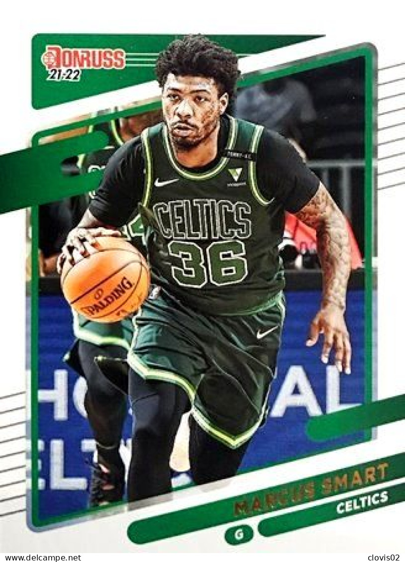 140 Marcus Smart - Boston Celtics - Carte Panini NBA Donruss 2021-2022 - Andere & Zonder Classificatie