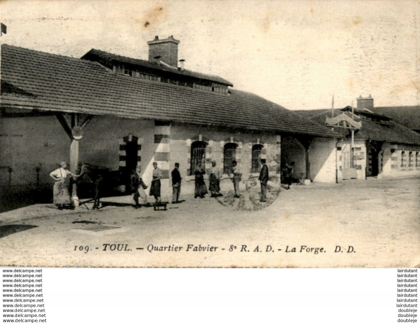 D54  TOUL  Quartier Fabvier   ..... - Toul