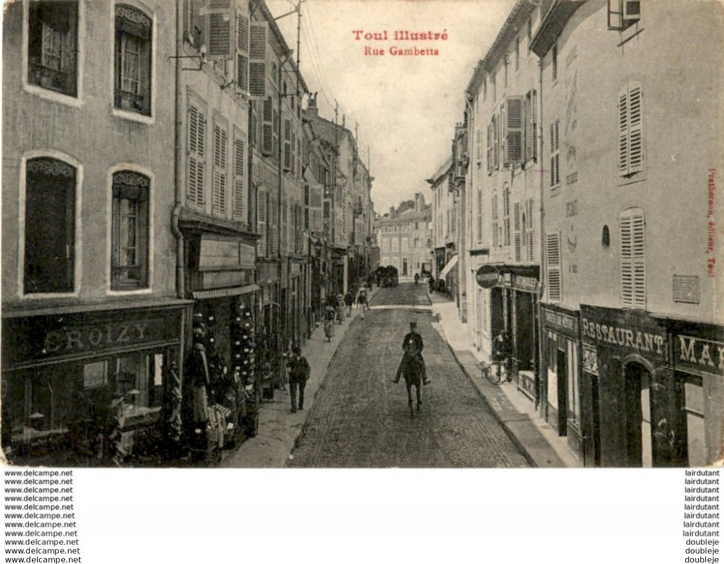 D54  TOUL  Rue Gambetta  ..... - Toul