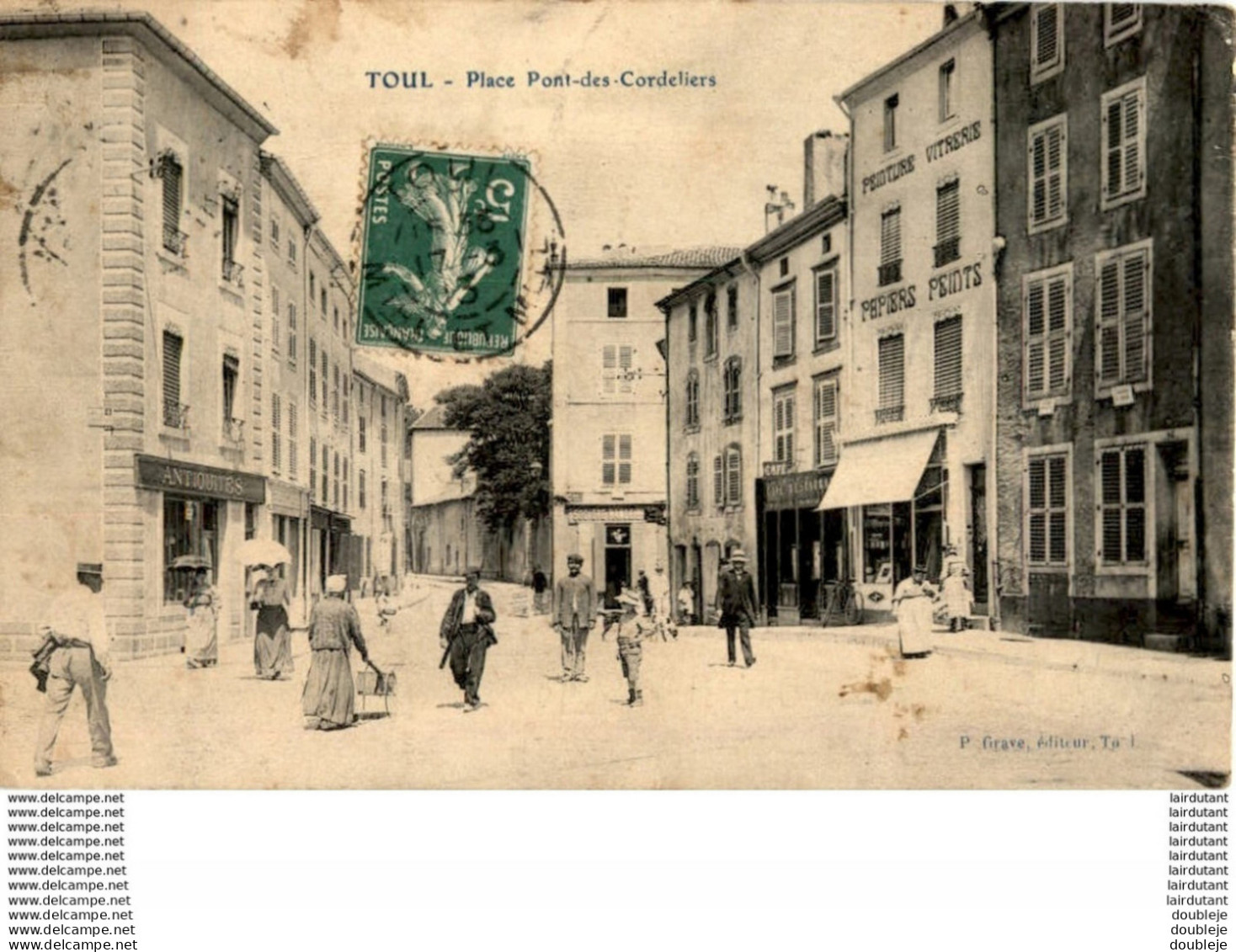 D54  TOUL  Place Pont- Des- Cordeliers   ..... - Toul