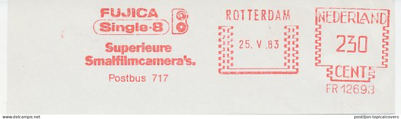 Meter Cut Netherlands 1983 Smallfilm Camera - Fujica Single 8 - Cinéma