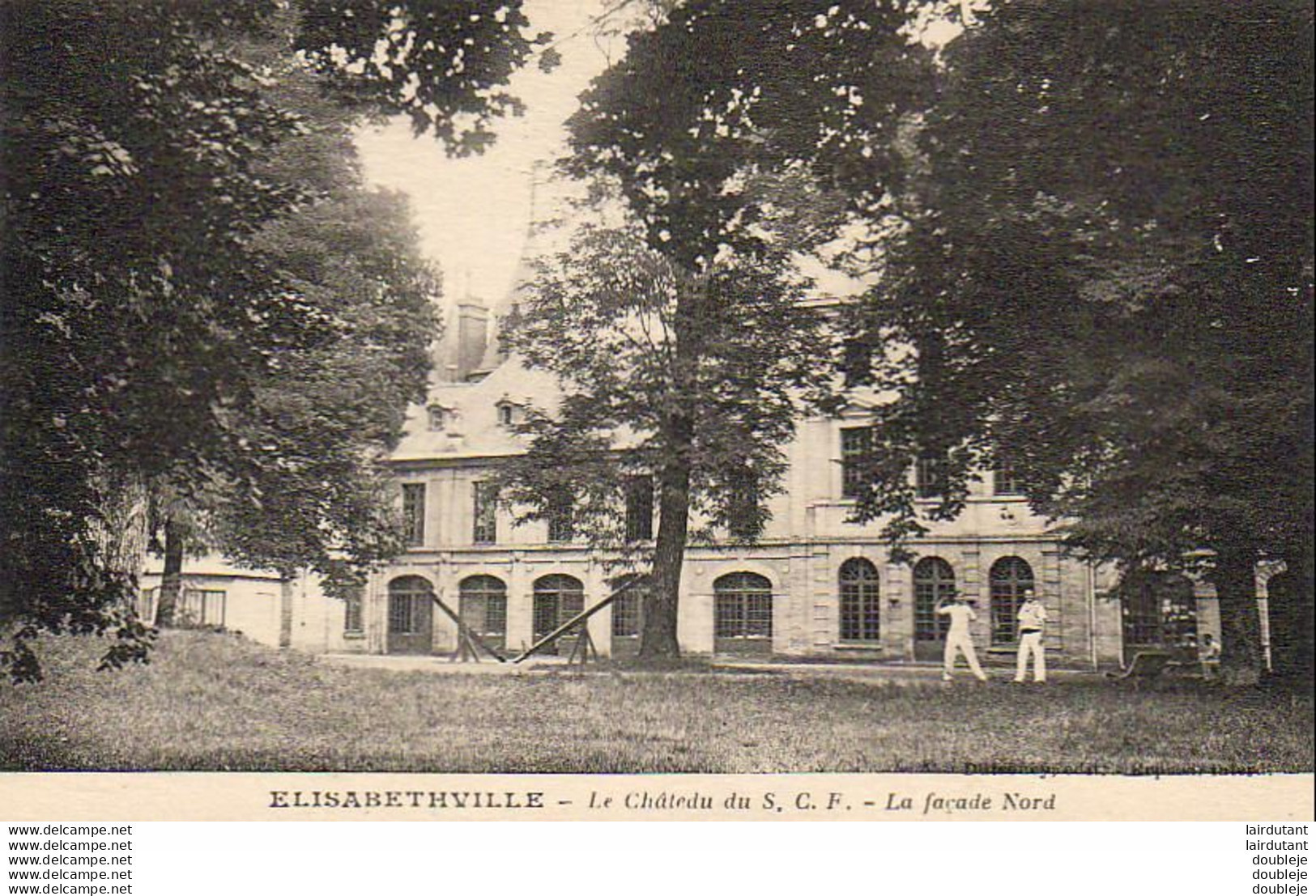D78  ELISABETHVILLE  Le Château Du S.C.F La Façade Nord - Golf