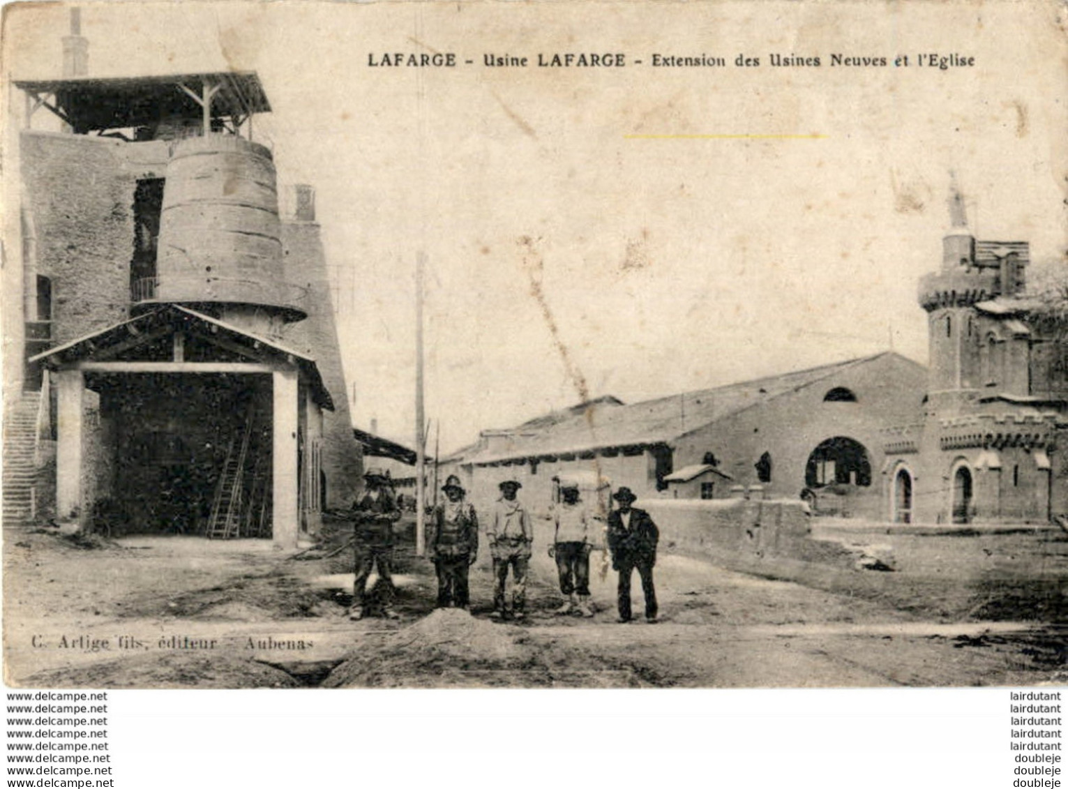 D07  LAFARGE  Usine- Extension Des Usines Neuves Et L' Eglise   ..... - Autres & Non Classés