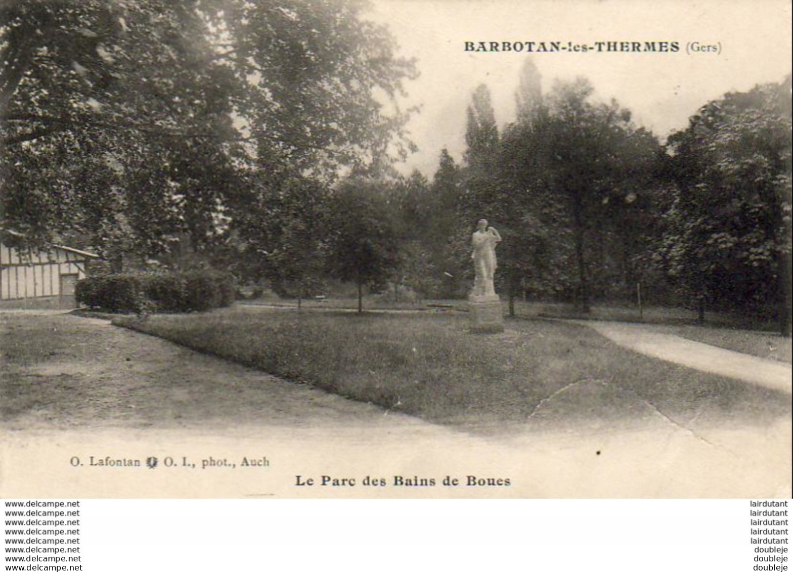 D32  BARBOTAN-les-THERMES  Le Parc Des Bains De Boues ..... ( Ref H239 ) - Barbotan