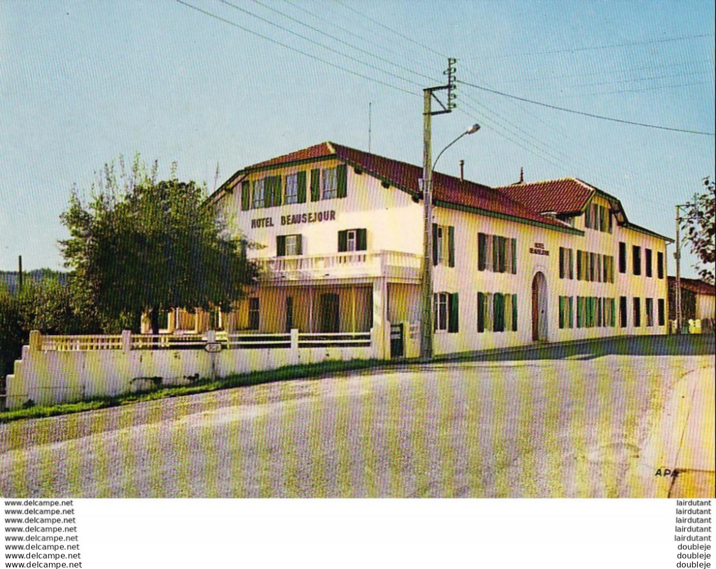 D32  BARBOTAN-LES-THERMES  Hôtel Beau-Séjour La Façade  ( Ref H332 ) - Barbotan