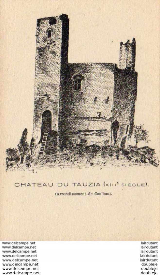 D32  VALENCE-SUR-BAISE  Château Du Tauzia  ..... ( Ref H1281 ) - Other & Unclassified