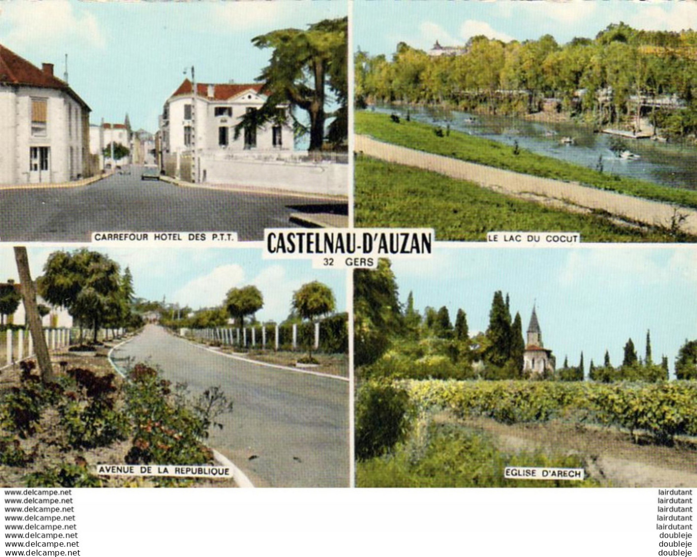 D32  CASTELNAU-D'AUZAN  Multi-vues  ..... ( Ref H160 ) - Other & Unclassified