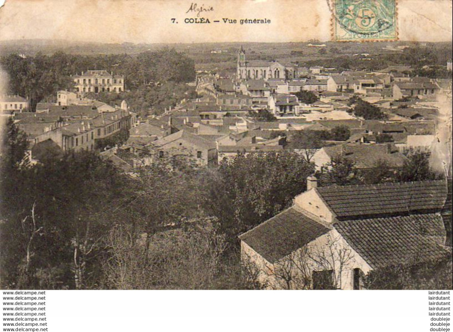 ALGERIE  COLEA  Vue Générale  ..... ( Ref H2207 ) - Sonstige & Ohne Zuordnung