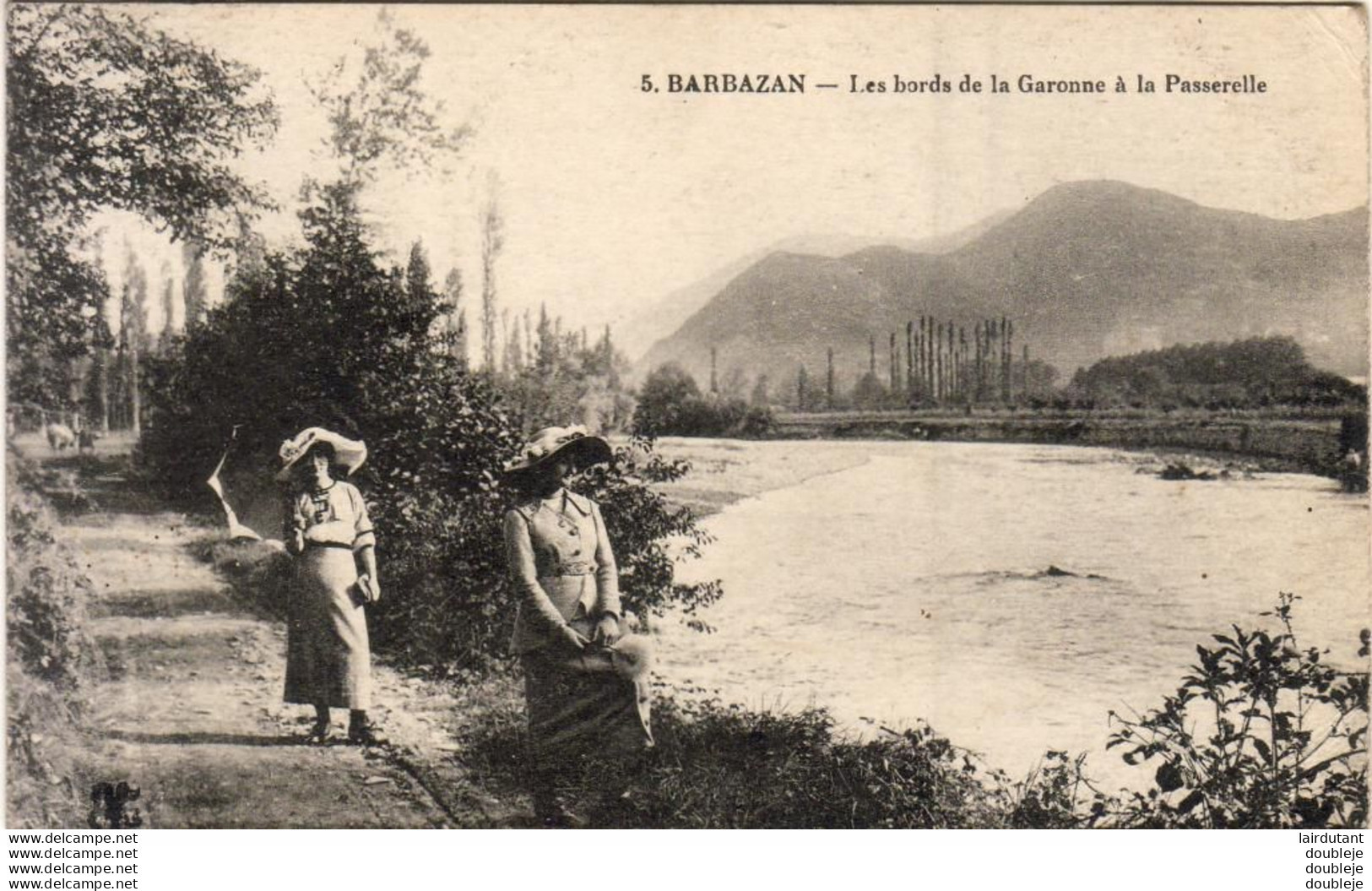 D31   BARBAZAN  Les Bords De La Garonne à La Passerelle - Barbazan