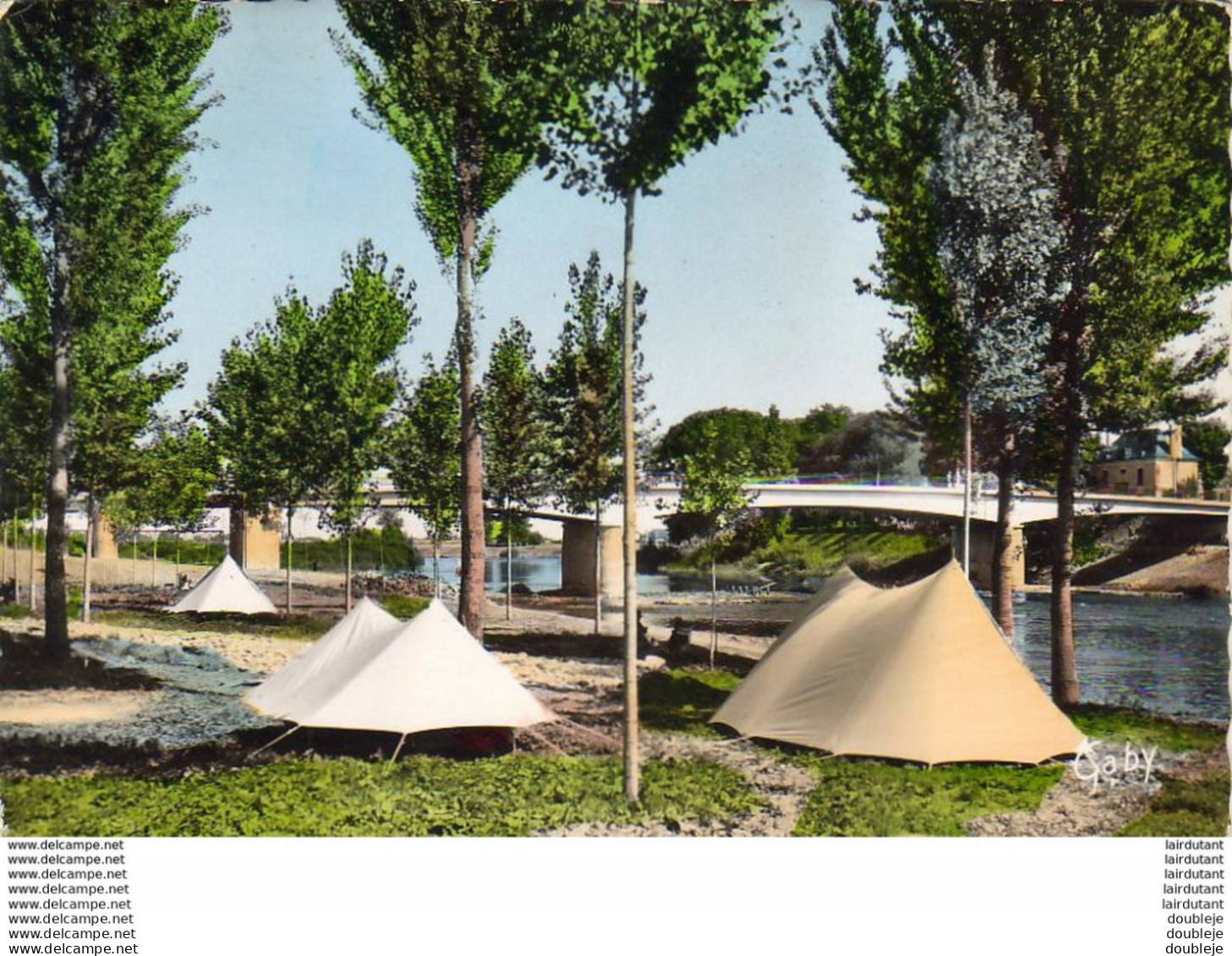 D37  L'ILE BOUCHARD  Le Pont Sur La Vienne Et Le Camping - L'Île-Bouchard