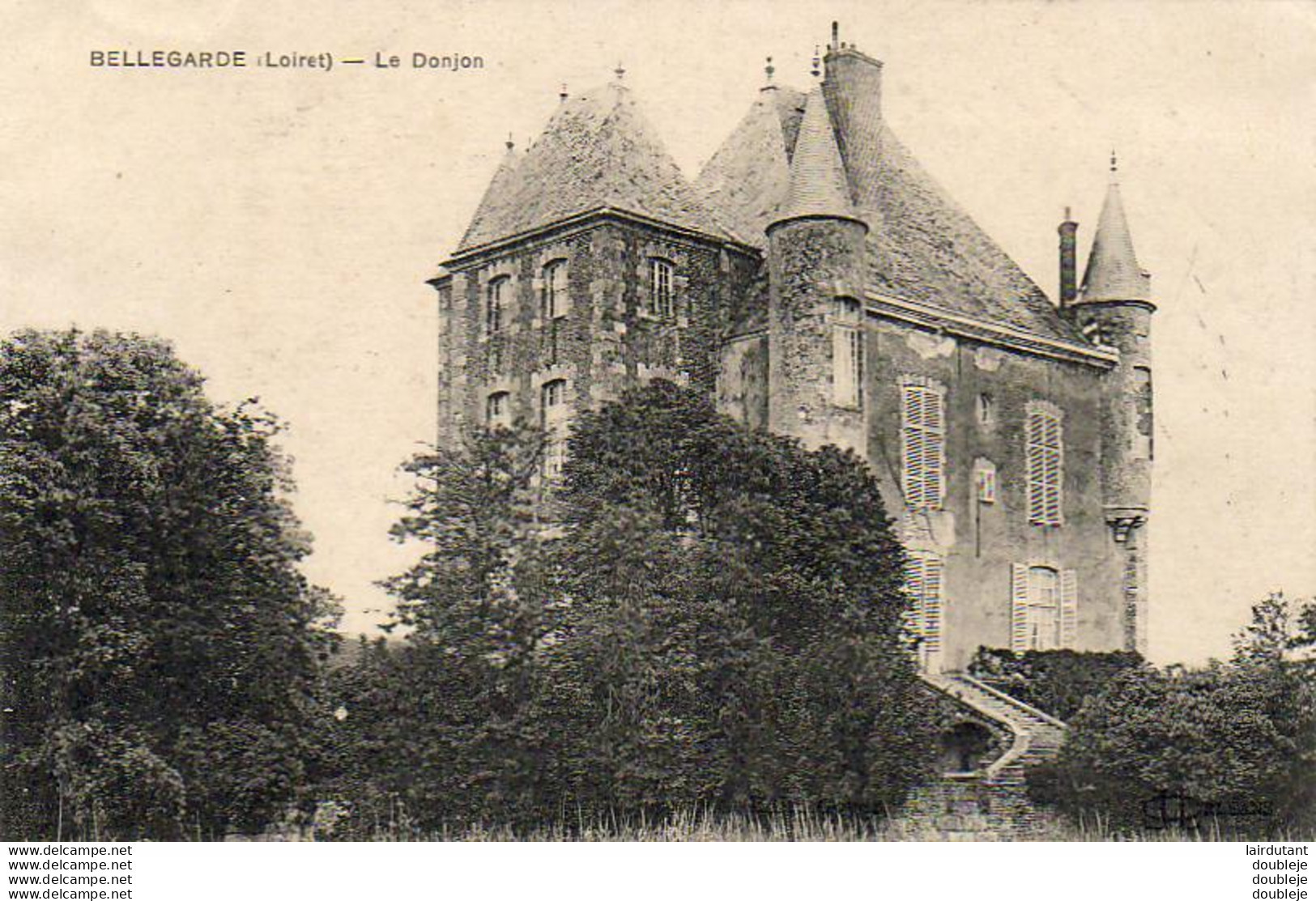 D45  BELLEGARDE  Le Donjon      ............. .  ( REP 1836 ) - Andere & Zonder Classificatie