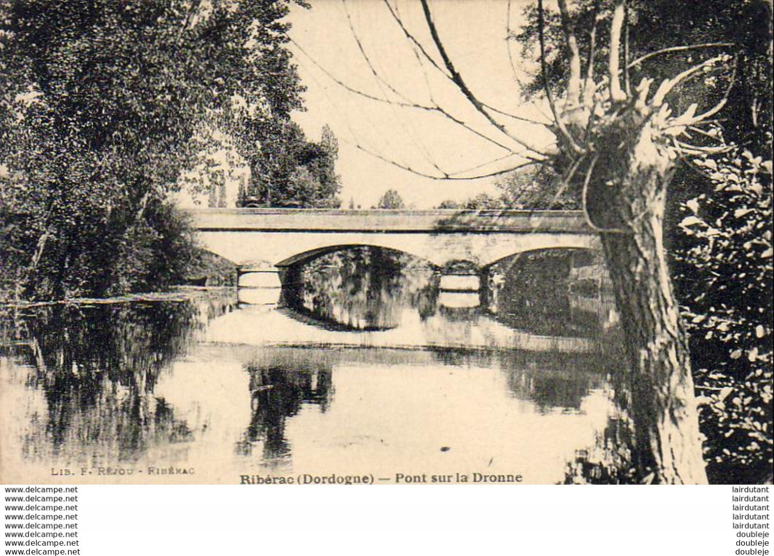 D24  RIBÉRAC  Pont Sur La Dronne - Riberac