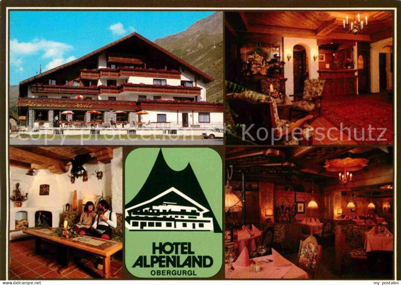 72714501 Obergurgl Soelden Tirol Hotel Restaurant Alpenland Obergurgl - Altri & Non Classificati