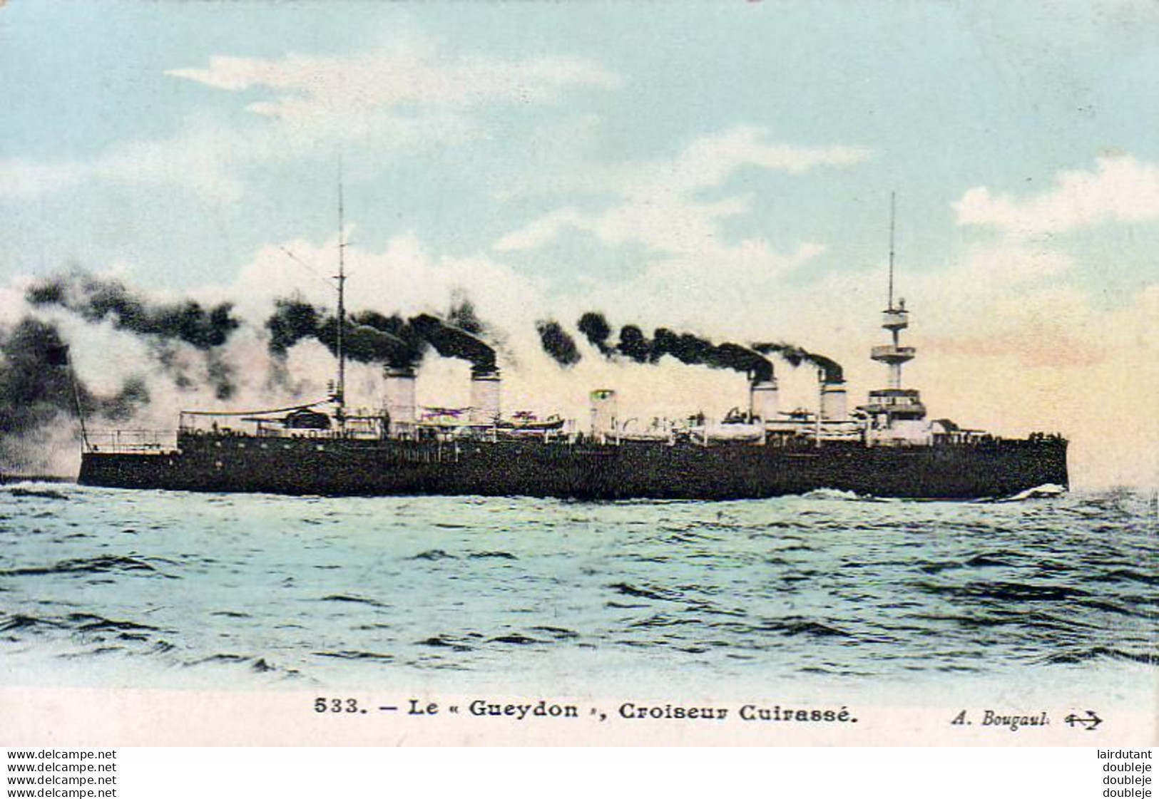 MARINE MILITAIRE FRANCAISE  Le " Geydon ", Croiseur Cuirassé  ... - Guerre