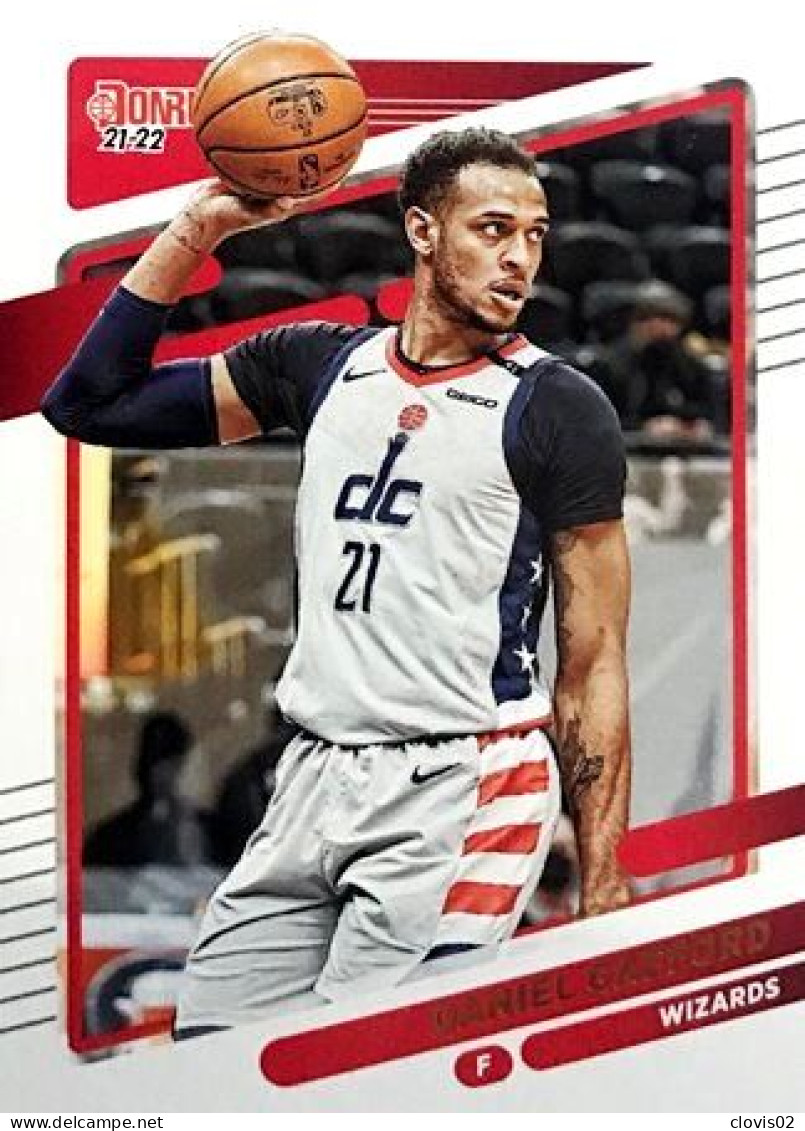 143 Daniel Gafford - Washington Wizards - Carte Panini NBA Donruss 2021-2022 - Otros & Sin Clasificación