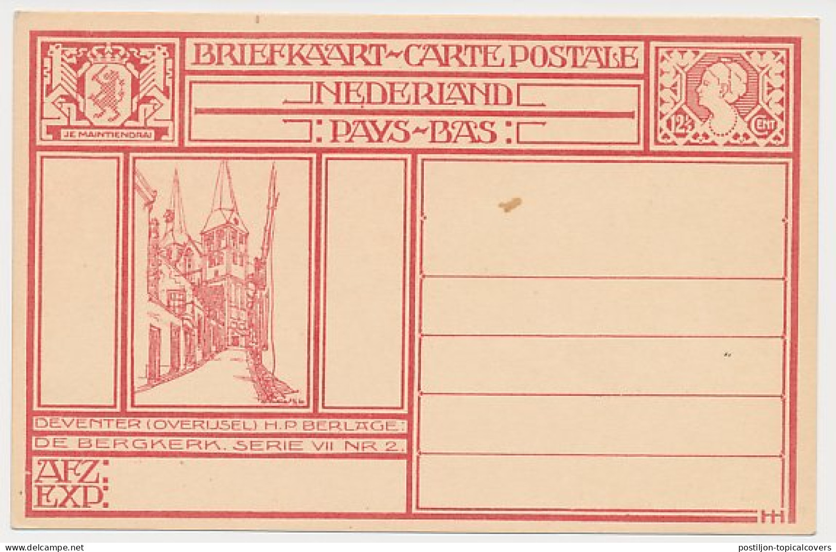 Briefkaart G. 199 M - Deventer - Ganzsachen