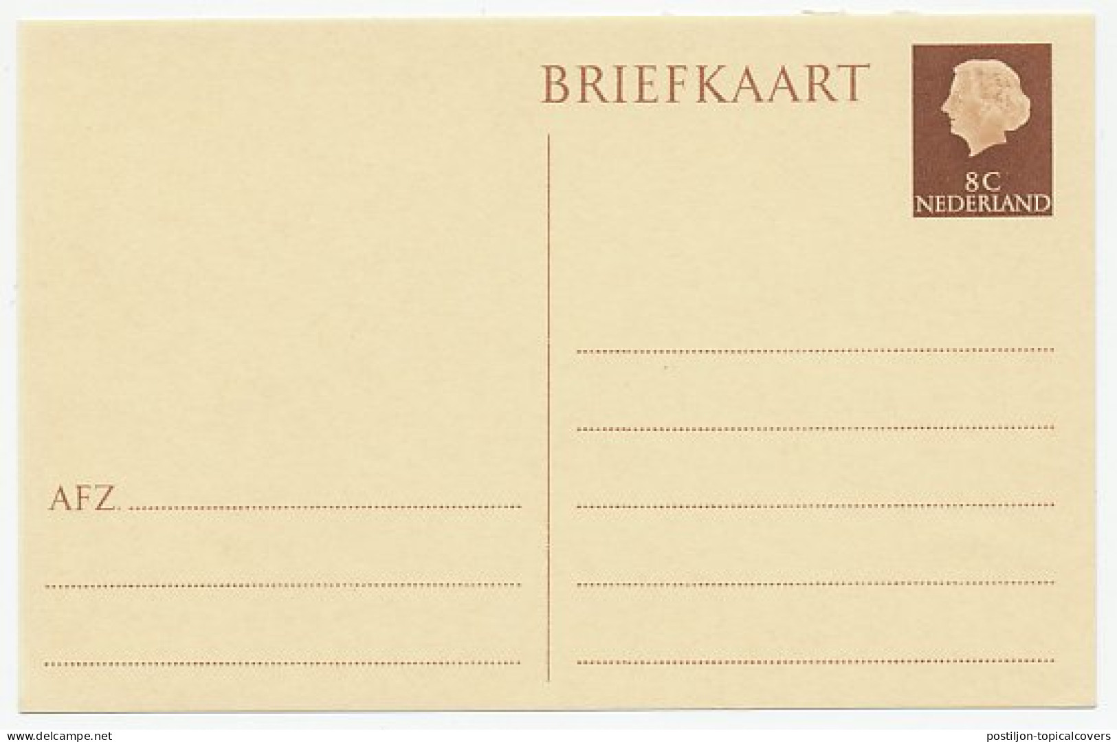 Briefkaart G. 325 - Ganzsachen