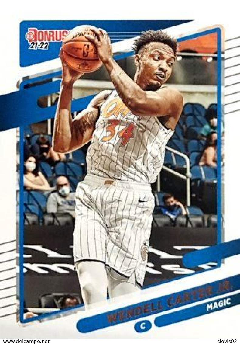 144 Wendell Carter Jr. - Orlando Magic - Carte Panini NBA Donruss 2021-2022 - Other & Unclassified