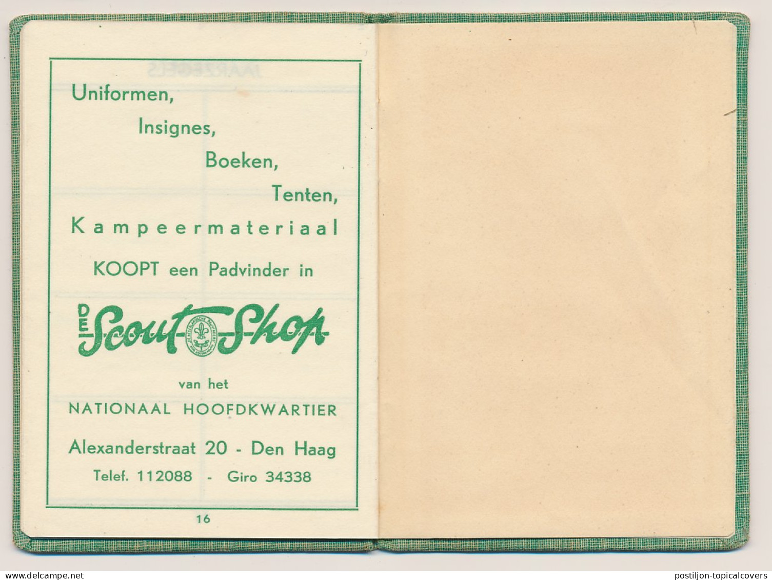 Dutch Scouts Membership Booklet 1938 Year Stamps Gevolmachtigden 1938 / 1940 - Sonstige & Ohne Zuordnung