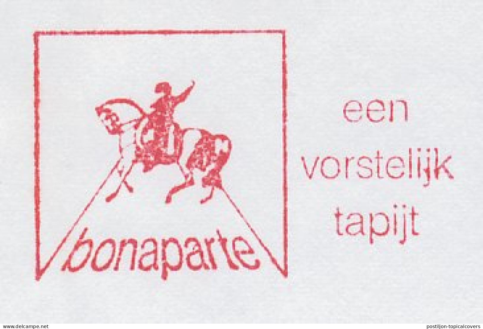 Meter Cut Netherlands 1989 Napoleon Bonaparte - Horse - Sonstige & Ohne Zuordnung