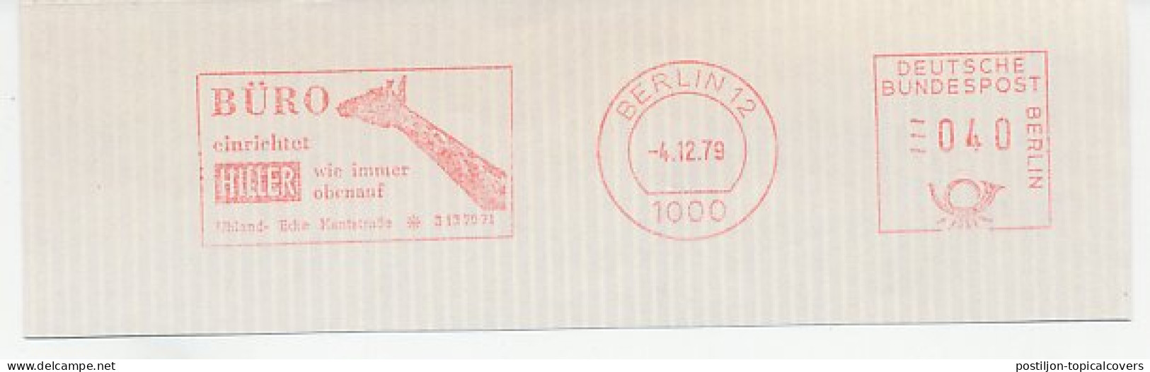 Meter Cut Germany 1979 Giraffe - Other & Unclassified