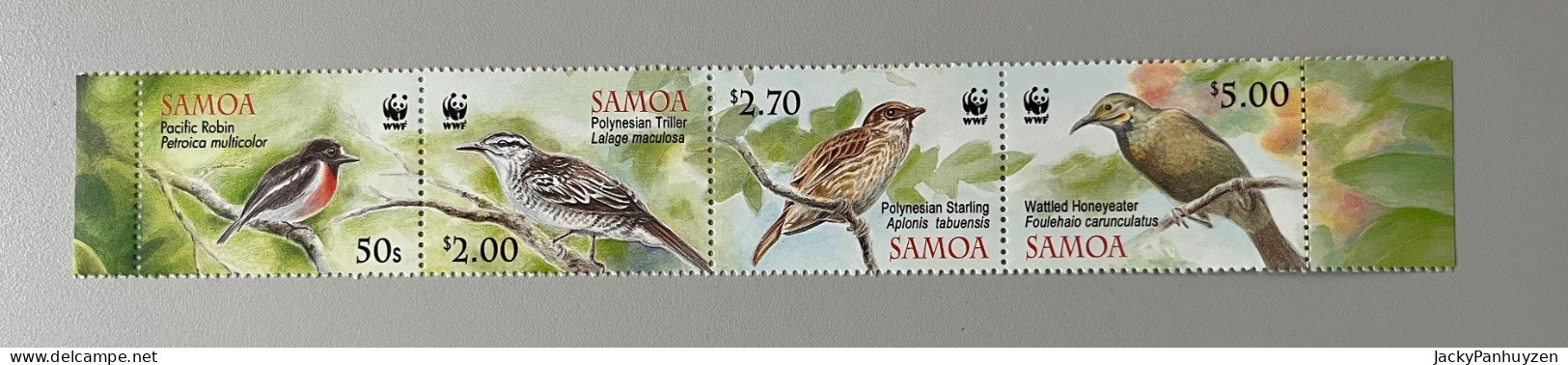 WWF 2009 : SAMOA - Birds -  MNH ** - Nuovi