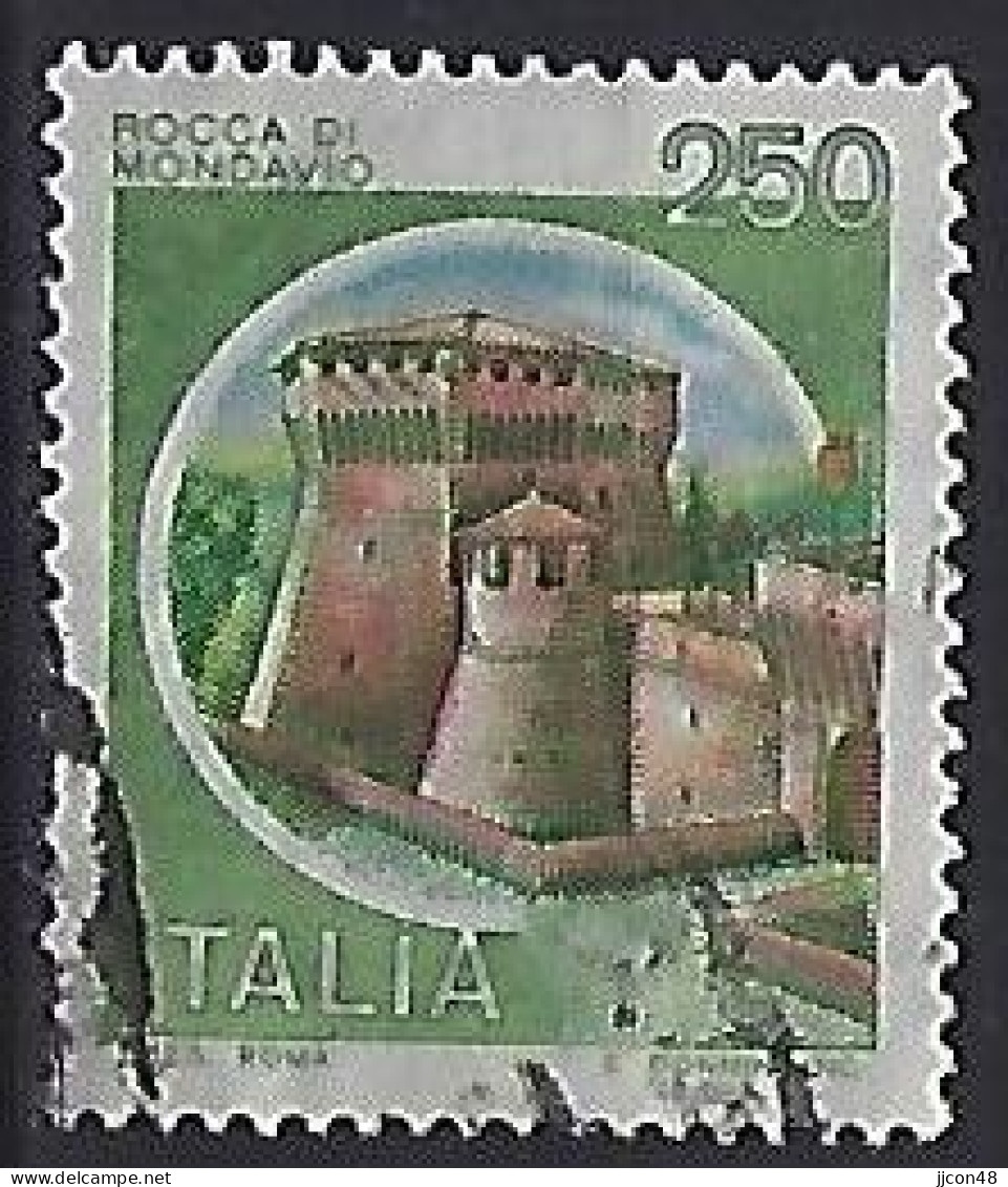 Italy 1980  Burgen Und Schlosser (o) Mi.1714 (type I) - 1971-80: Gebraucht