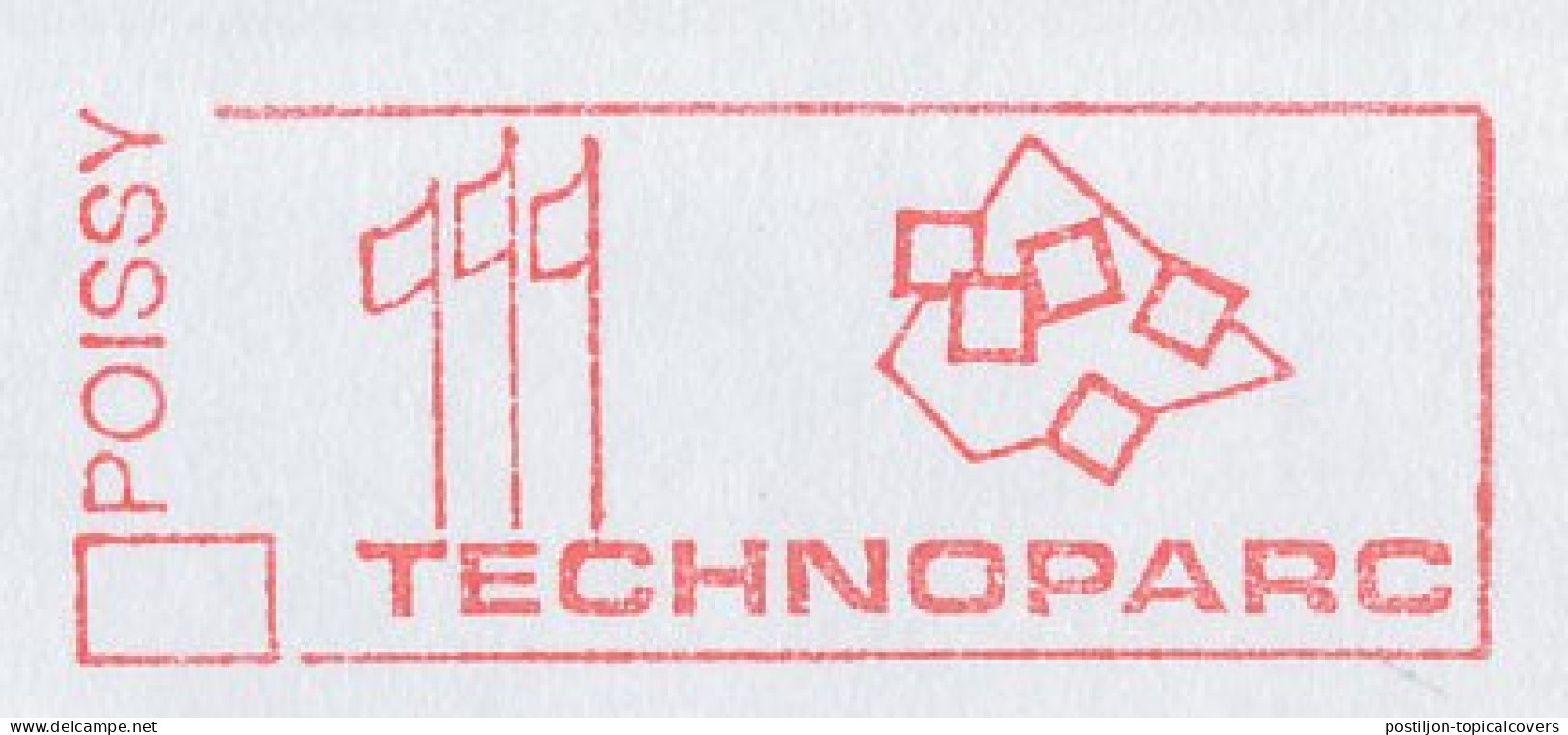 Meter Cover France 2002 Technoparc Poissy - Other & Unclassified