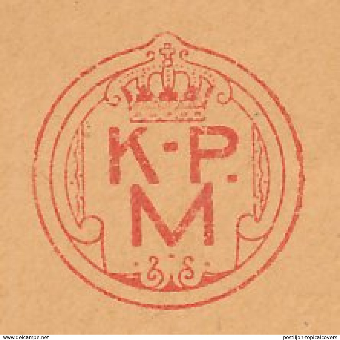 Meter Cover Netherlands 1952 KPM - Royal Packet Navigation Company - Bateaux