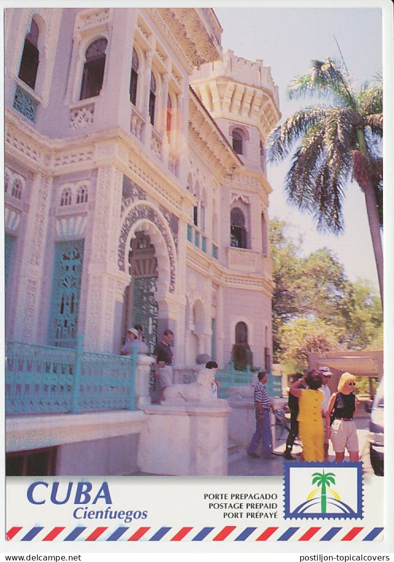 Postal Stationery Cuba 1999 Palace Del Valle - Sphinx - Schlösser U. Burgen