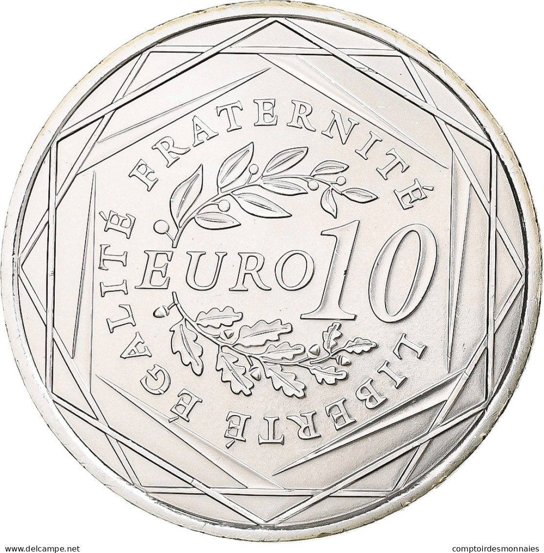 France, 10 Euro, Semeuse, 2009, Monnaie De Paris, Argent, FDC - France